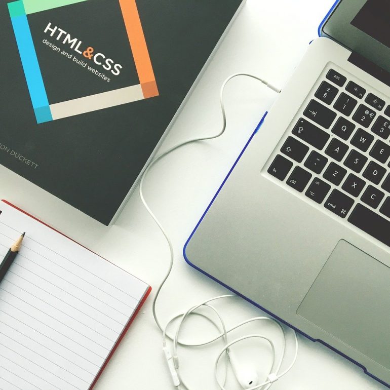 web design, laptop, html
