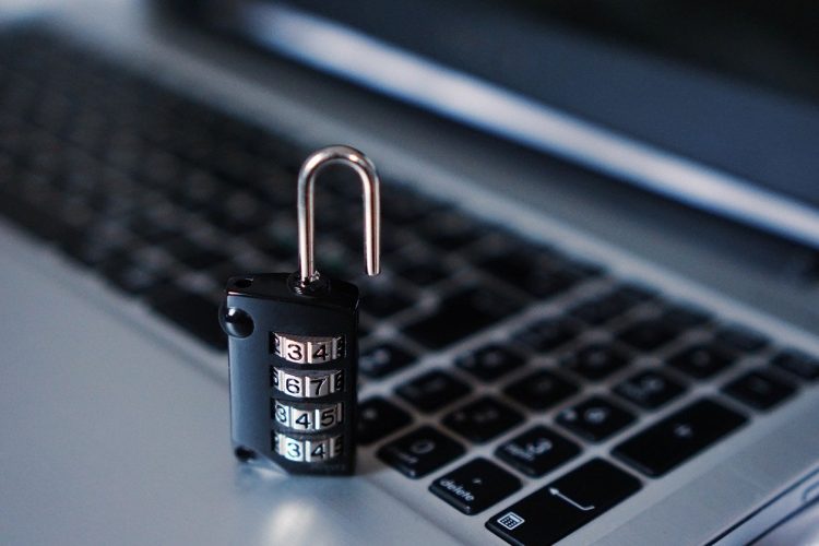 computer, security, padlock